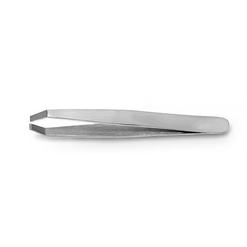 Pinza ciglia in acciaio inox granchio taglio retto