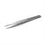 Pinza ciglia punta spillo acciaio inox retta