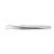 Pinza ciglia punta spillo acciaio inox uncino
