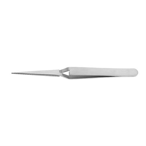 Pinza ciglia punta spillo acciaio inox reverse
