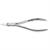 Tronchese unghie incarnite taglio retto molla singola 13 cm