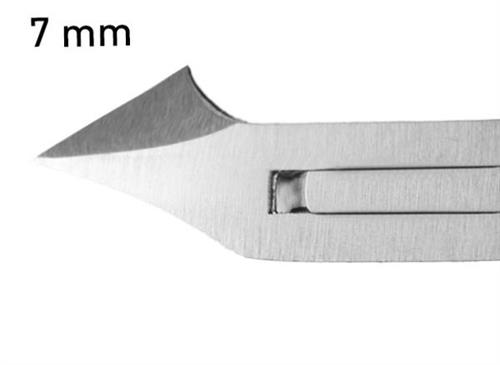 Tronchese pelli manico 12 cm tg. 7