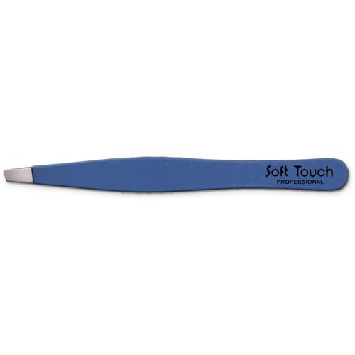 Pinza acciaio tg. obliquo non autoclavabile Blu
