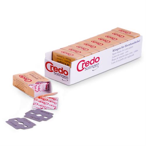 Lame tagliacalli Credo originali arancioni 100 pezzi
