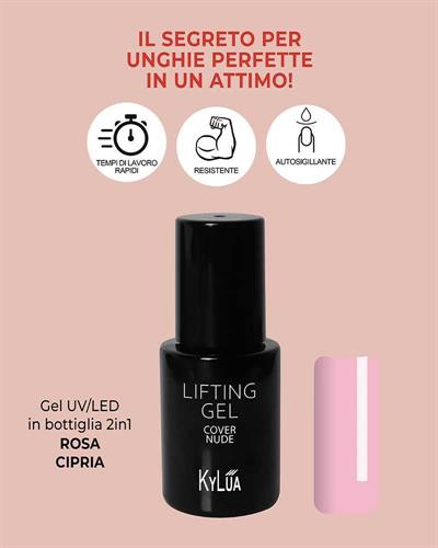Lifting Gel Cover Nude Base Gel rosa cipria 15 ml