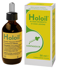 Holoil soluzione oleosa in flacone contagocce 50 ml