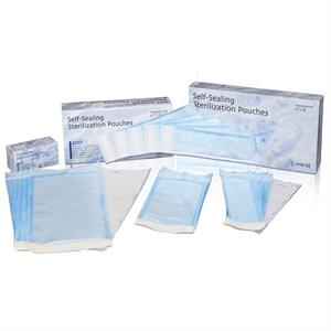 Buste per sterilizzazione strumenti 200 pezzi 140 mm x 260 mm