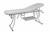 Lettino linear a4 con foro viso