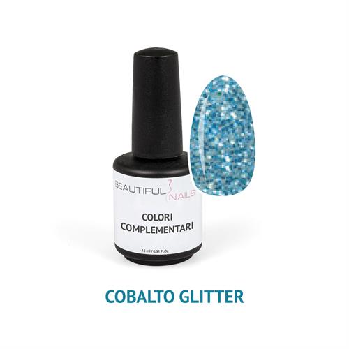 Fast gel 15 ml Cobalto Glitter